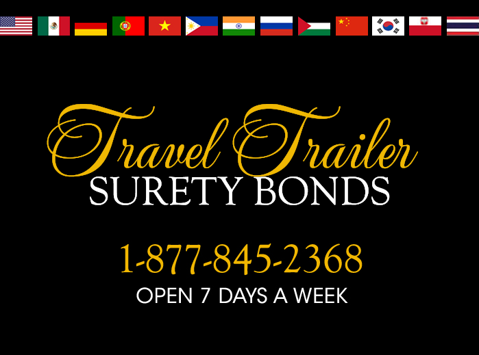 Travel Trailer Surety Bonds